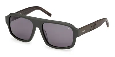 K-way Kw0024 97n Men's Sunglasses Green Size 57