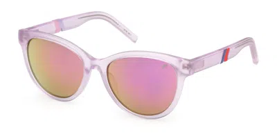 K-way Kw0025 79z Women's Sunglasses Purple Size 53