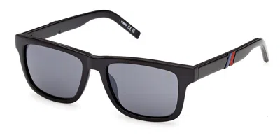 K-way Kw0026 01a Men's Sunglasses Black Size 53