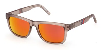 K-way Kw0026 58l Men's Sunglasses Brown Size 53
