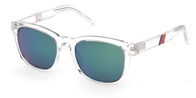 K-way Kw0028 26q Men's Sunglasses Clear Size 52 In Transparent