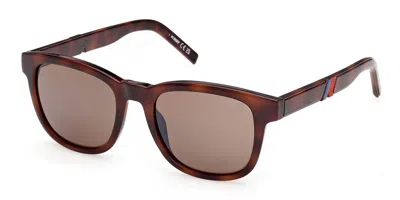 K-way Kw0028 52h Men's Sunglasses Tortoiseshell Size 52 In Brown