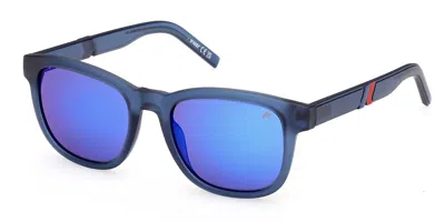 K-way Kw0028 91x Men's Sunglasses Blue Size 52