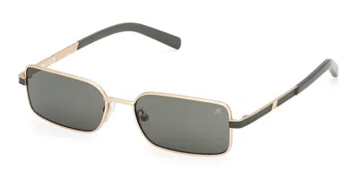 K-way Kw0029 32n Men's Sunglasses Gold Size 55
