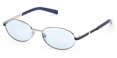 K-way Kw0030 16v Men's Sunglasses Silver Size 55