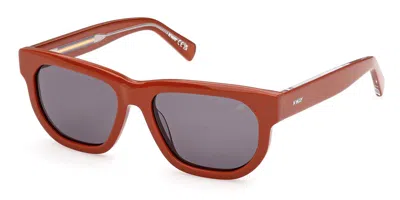 K-way Kw0031 42n Men's Sunglasses Orange Size 54