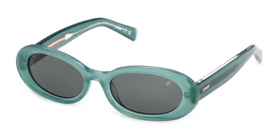K-way Kw0032 93n Women's Sunglasses Green Size 53