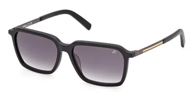 K-way Kw0034 02b Men's Sunglasses Black Size 55