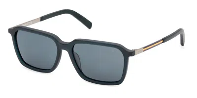 K-way Kw0034 97n Men's Sunglasses Green Size 55