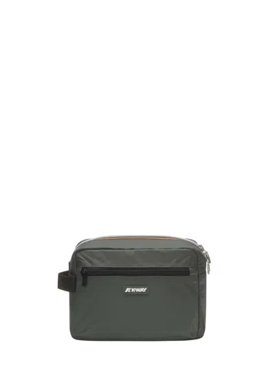 K-way Demu Small Accessorie In Green