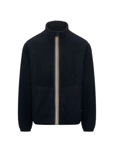 K-way Pascal Sherpa Polar Double Fleece In Blue