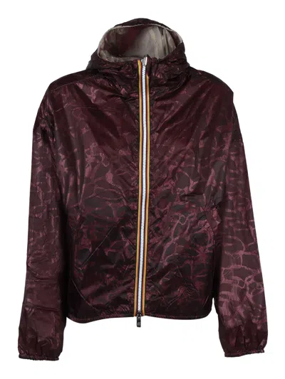 K-way Laurette Super Light Lami Doubcorto In Purple