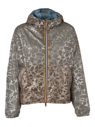 K-way Laurette Super Light Lami Doubcorto In Multi