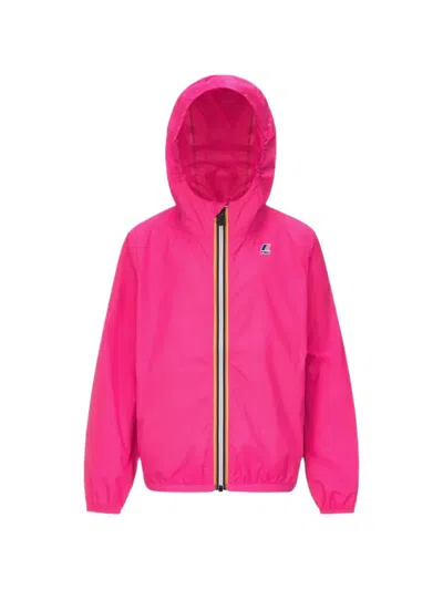 K-way Kids' Le Vrai 4.0 Claude Jacket In Pink