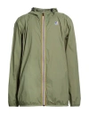 K-way Le Vrai 4.0 Claude Man Jacket Military Green Size Xxl Polyamide