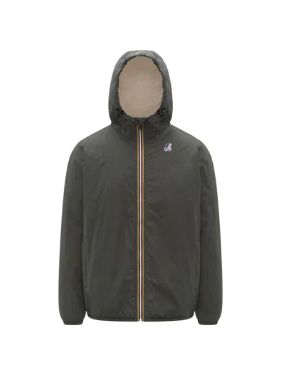 K-way Le Vrai 4.0 Claude Orsetto Jacket In Black