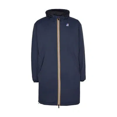 Kway Le Vrai 4.0 Eiffel East Jacket In Blue