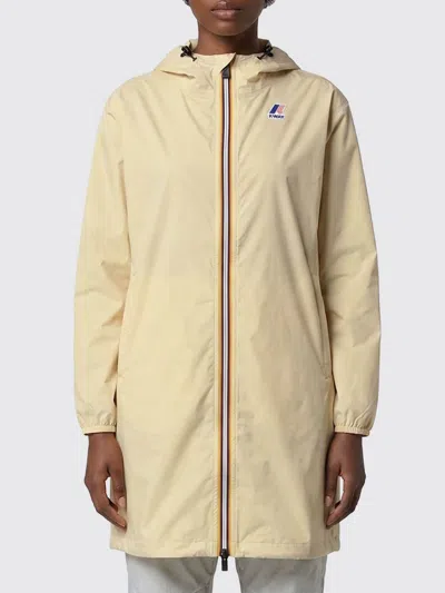 K-way Le Vrai 4.0 Eiffel East Technical Fabric Windbreaker In Brown
