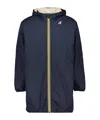 K-way Jacob St Warm Double Down Jacket In Black