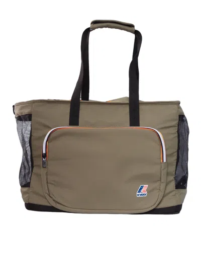K-way Le Vrai 4.0 Marley Shoulder Bag In Green