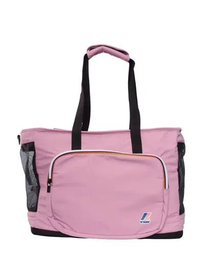K-way Le Vrai 4.0 Marley Tote Bag In Pink