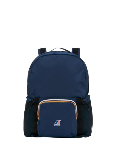 K-way Le Vrai 4.0 Michel Backpack In Blue