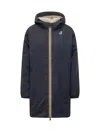 K-way Le Vrai 4.0 Mini Jacket In Blue Depth