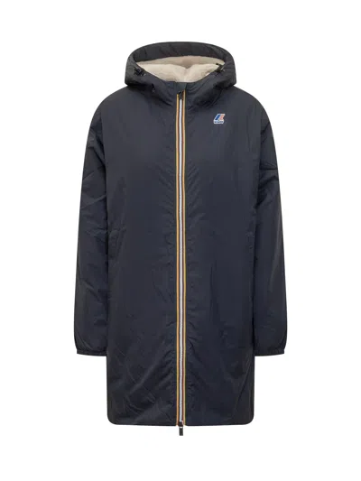 K-way Le Vrai 4.0 Mini Jacket In Blue Depth