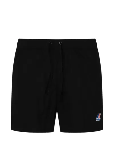 K-way Le Vrai Olivier Swim Shorts In Black