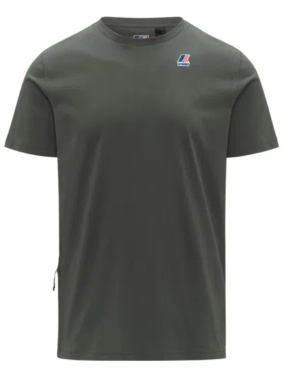 K-way Leonide T-shirt In Green