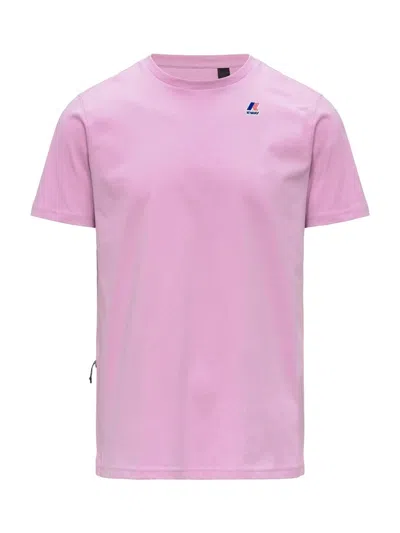 K-way Leonide T-shirt In Pink