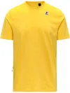 K-way Leonide T-shirt In Yellow