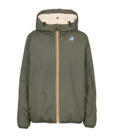 K-way Levrai 4.0 Claude Jacket In Green