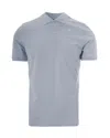 K-way Light Blue Solid Shirt Collar Polo In Light Blue