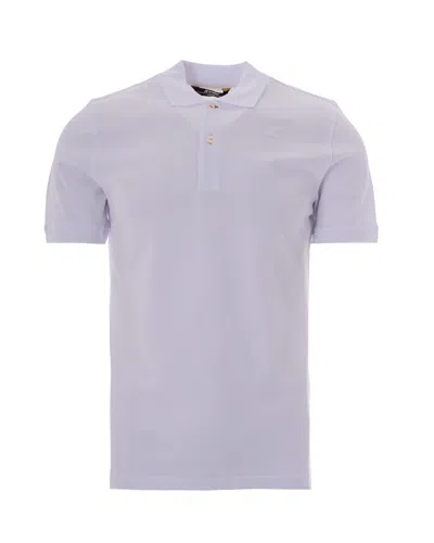 K-way Lightweight Cotton Blend Mini T-shirt For Men In White
