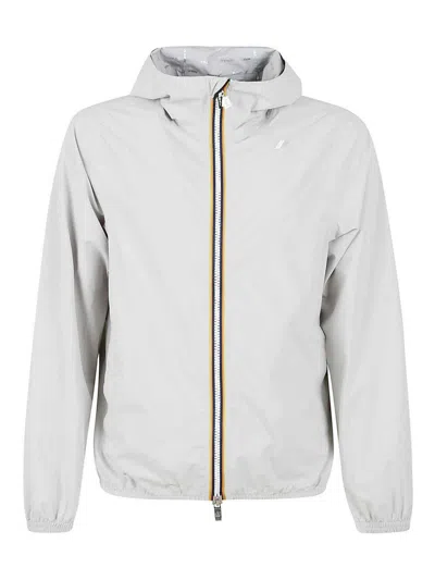 K-way Lightweight Mini Coats For Men - Spring/summer Collection In Neutral