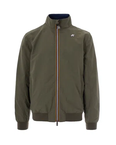 K-way Lightweight Versatile Coat For Men In Green