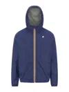 K-way Lightweight Versatile Rain Coat For Men In Blue