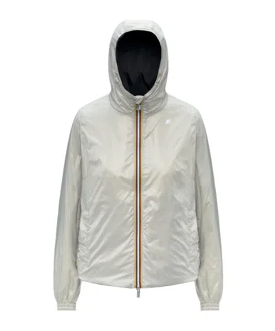 K-way Lil 2.0 Plus.2 Reversible Jacket In Gray
