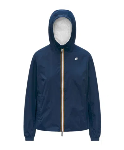 K-way Lil 2.0 Plus.2 Reversible Jacket In Blue