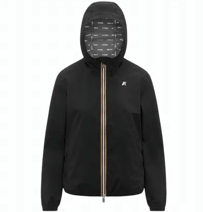 K-way Lil Stretch Dot Waterproof Jacket In Multi