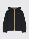 K-way Babies'  Lily Stretch Technical Fabric Jacket In Black