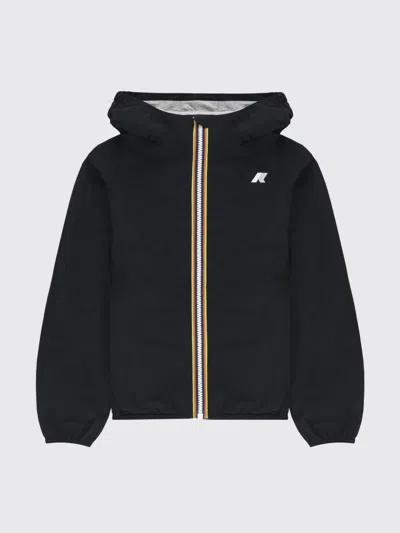 K-way Babies'  Lily Stretch Technical Fabric Jacket In Black
