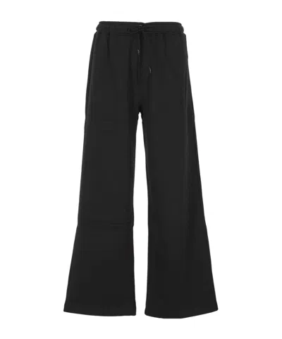 K-way Logo Detail Sweatpants In Black
