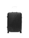 K-way Logo Suitcase In Black