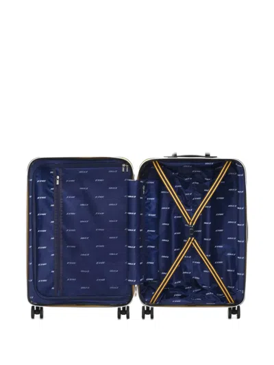 K-way Kids' Logo Suitcase In Blue