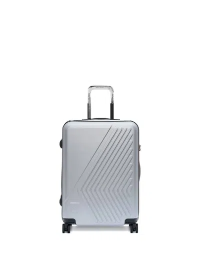 K-way Kids' Logo Suitcase In Gray