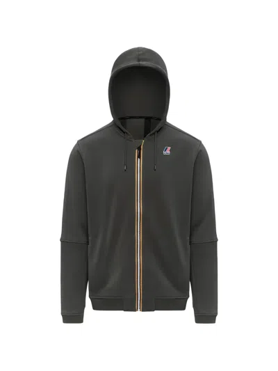 K-way Le Vrai Arnel Poly Cotton In Gray