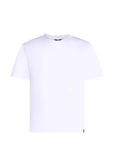 K-way Logo-tape T-shirt In White