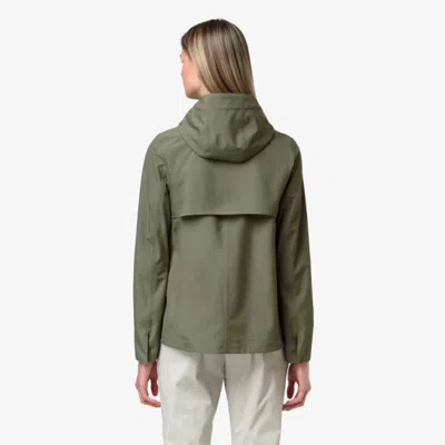 K-way Madalina Bonded Jersey Woman  K3137gw-v15 Green